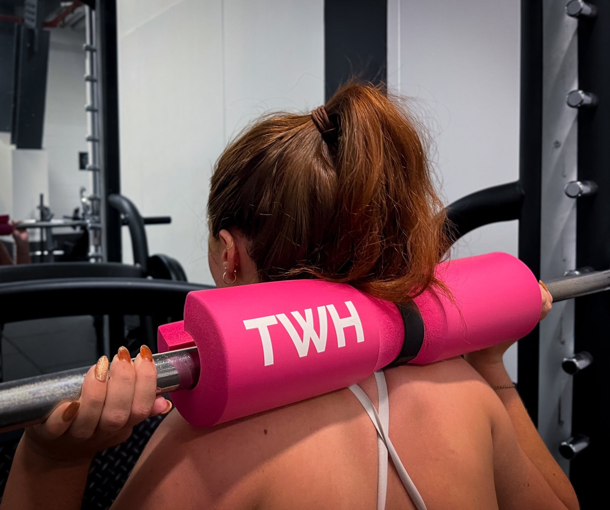 Pink Barbell Pads -  TWH