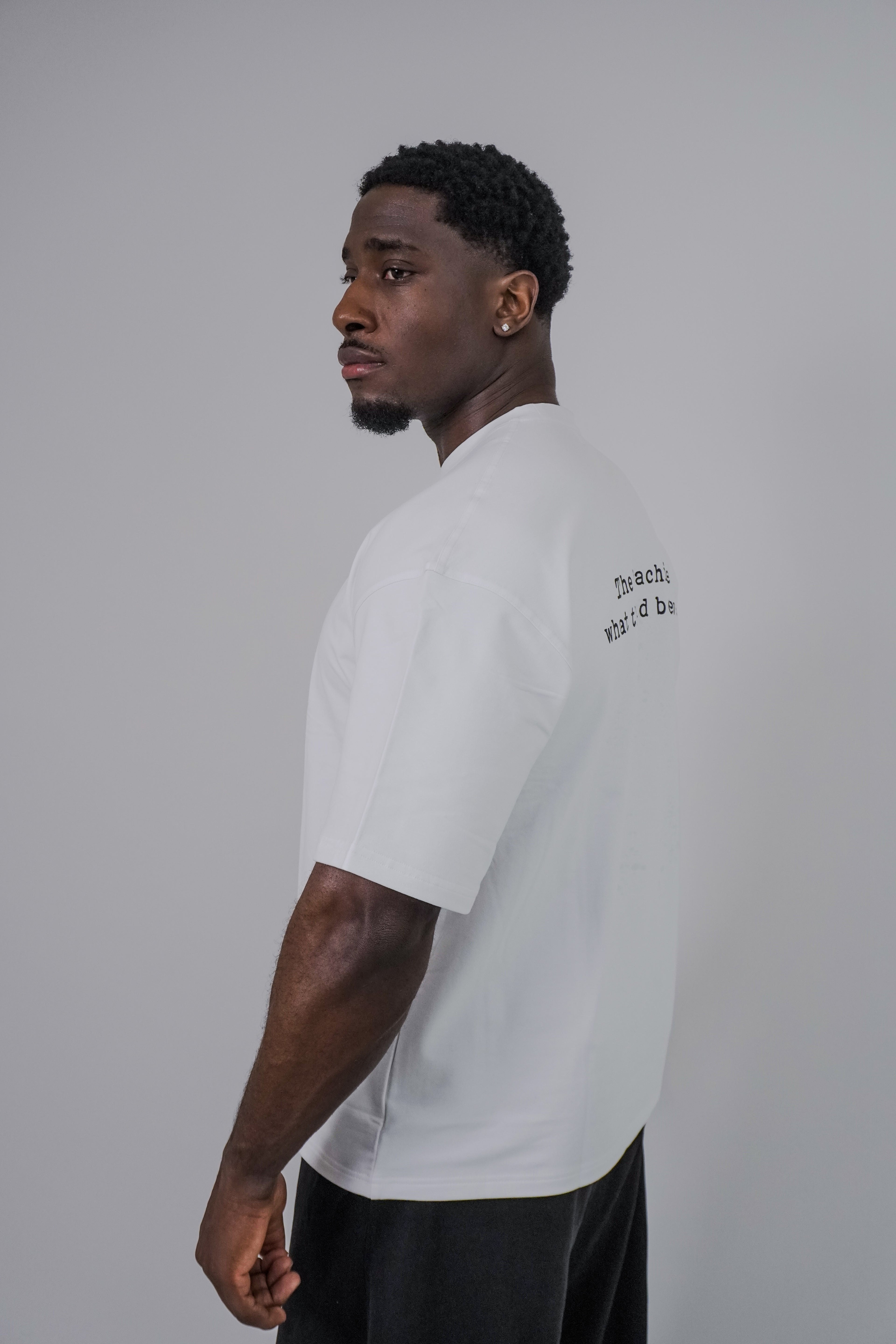 Foundation Oversized T-shirt (white)