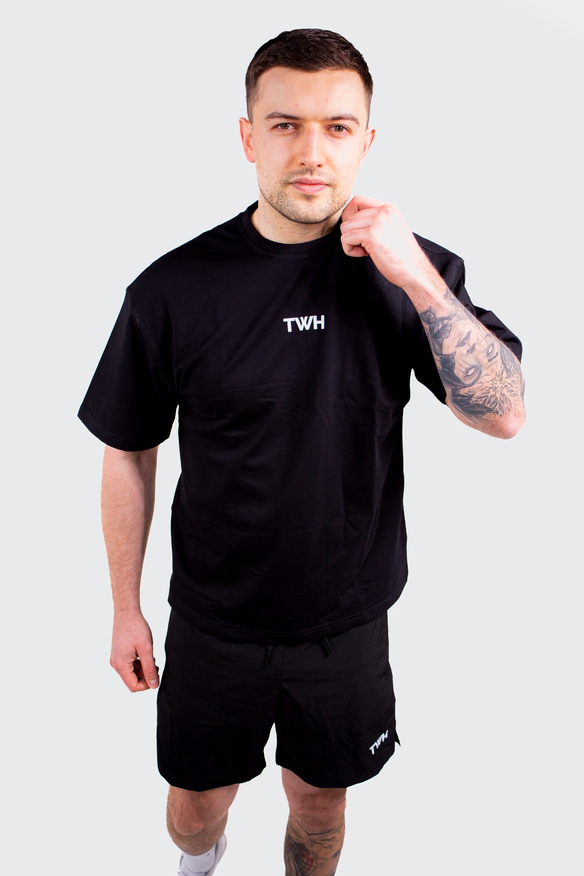 TWH Foundation oversized gym t-shirt Ireland and UK– premium cotton relaxed fit