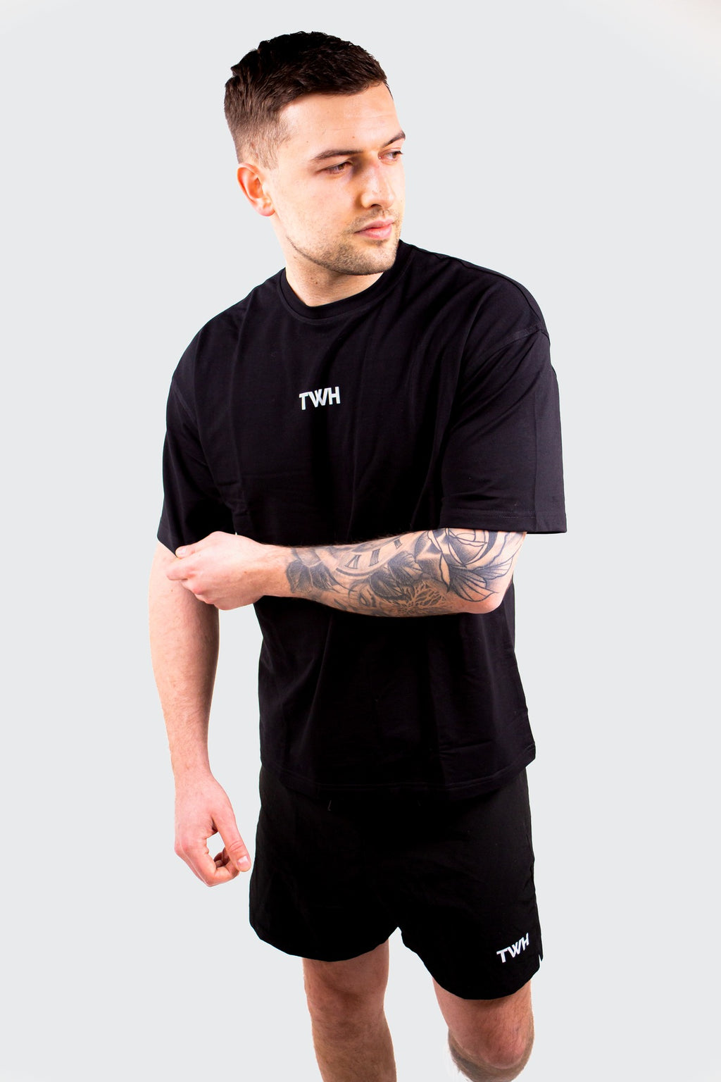 TWH Foundation oversized gym t-shirt Ireland – premium cotton relaxed fit
