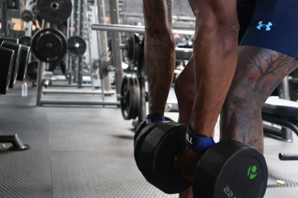 TWH Lifting Straps - Blue