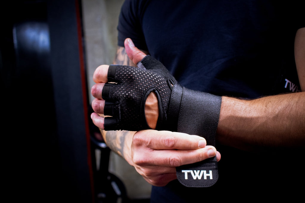  gym gloves Ireland – fingerless weightlifting gloves with padded palm
