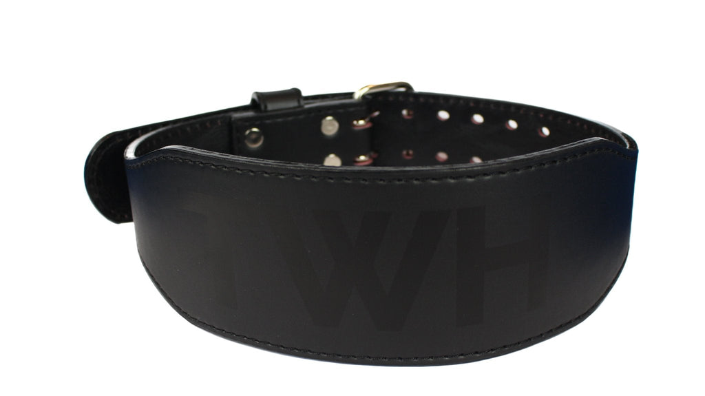 TWH weightlifting belt Ireland and UK – padded classic belt for squats and deadlifts